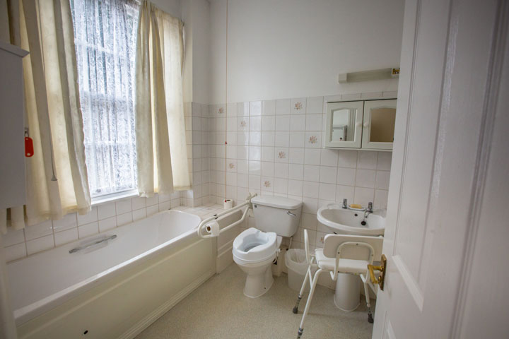 Bathroom 2 at the Hermitage residential home